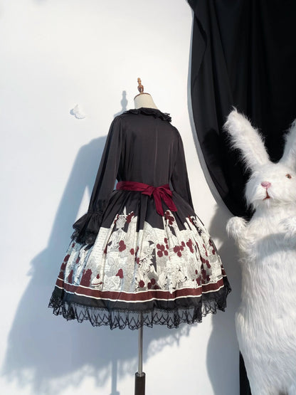 Caged Bird Hotel - Alice - Kawaii Lolita Dress OP Dress Sleepwear