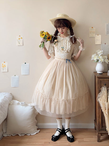 Miss Point - Happy Summer - Elegant Lolita Floral JSK Dress