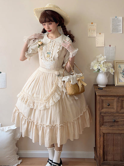 Miss Point - Happy Summer - Elegant Lolita Floral JSK Dress