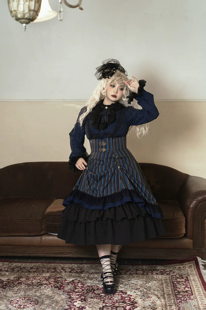 Miss Point - Custom-Made Lolita Elegant Stand Collar Lolita Shirt