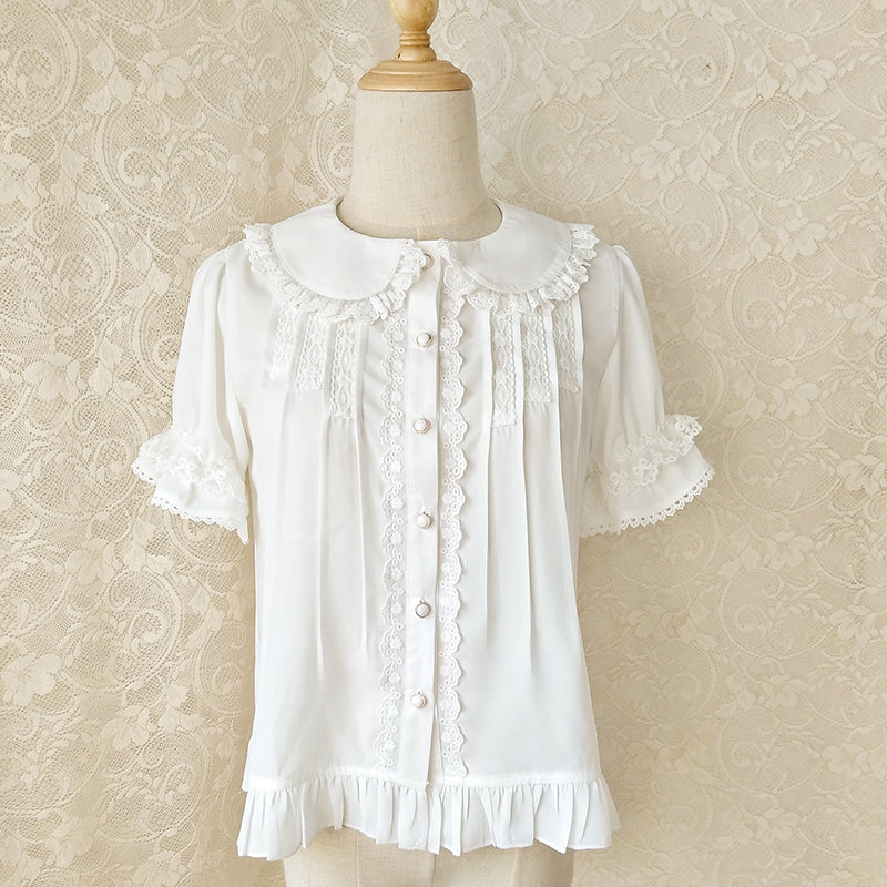 Youlan Lane - Peter Pan Collar Kawaii Lolita Blouse
