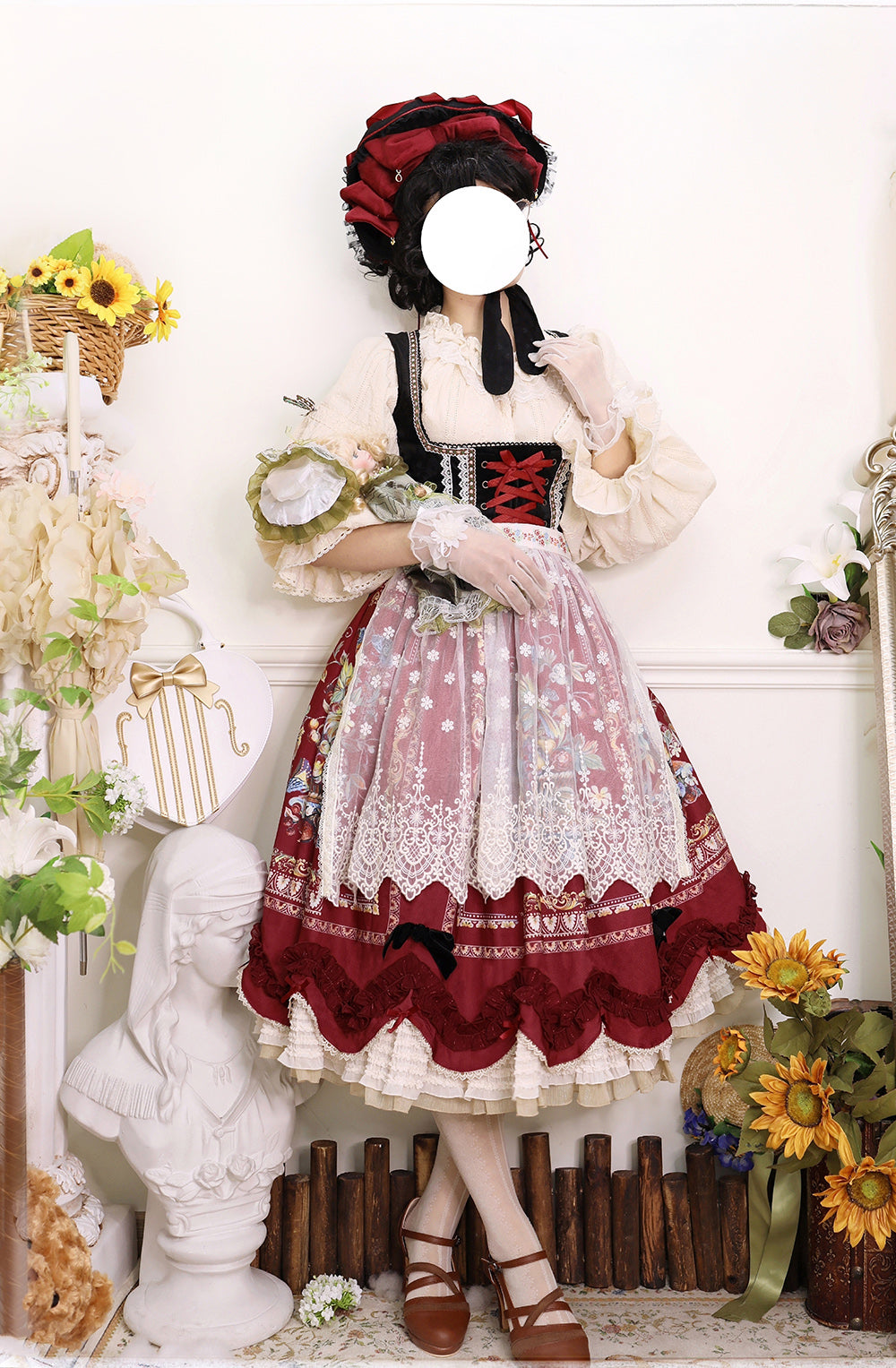 Miss Point - Rich Hymn - Lolita Bavarian Cotton Embroidered Blouse