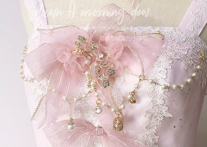 Dawn and Morning - Flower Wedding Lolita Accessories Headdress Set