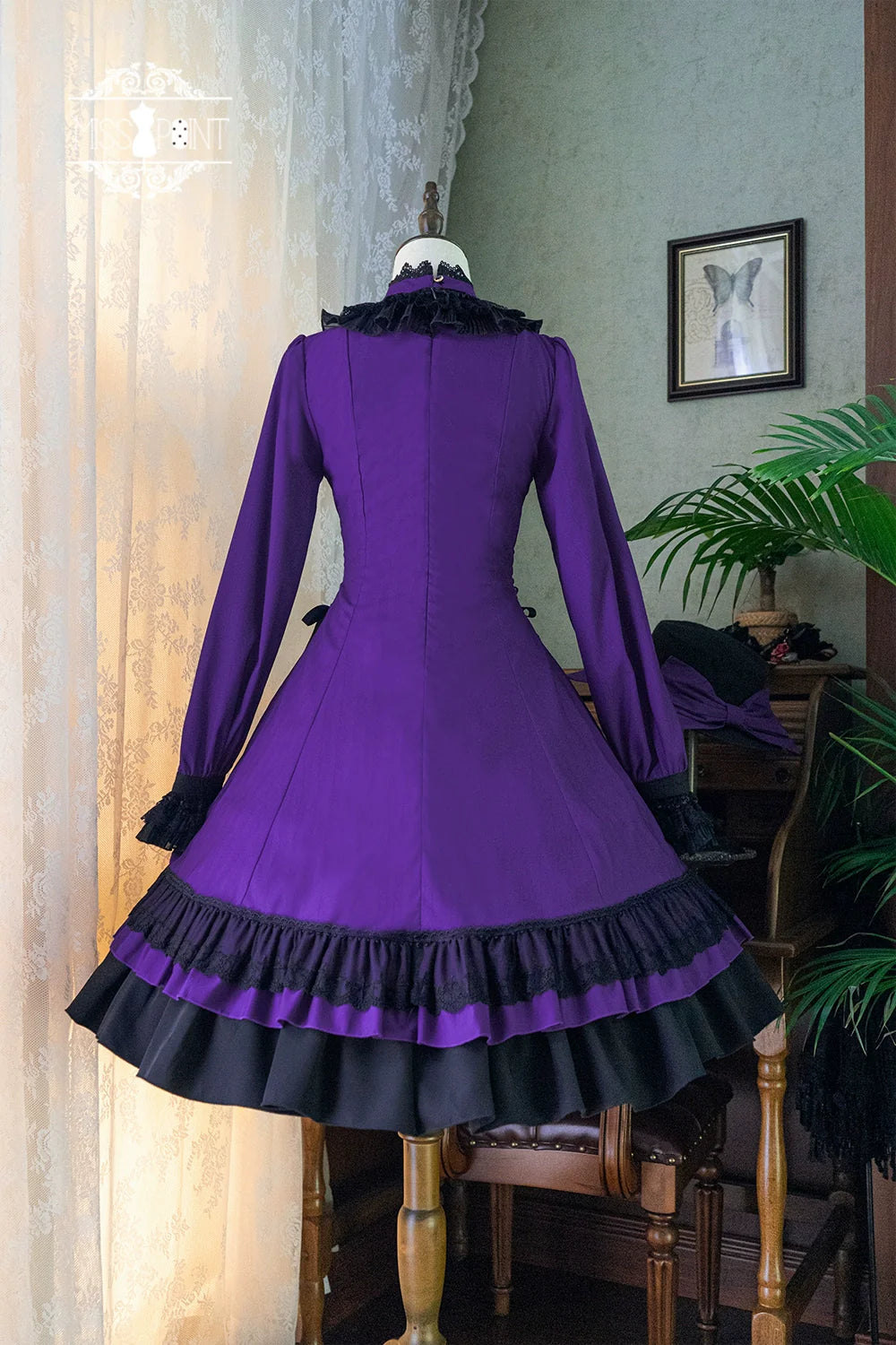 Miss Point - Perintz Manor - Gothic Lolita OP Long Sleeve Retro Lolita Dress