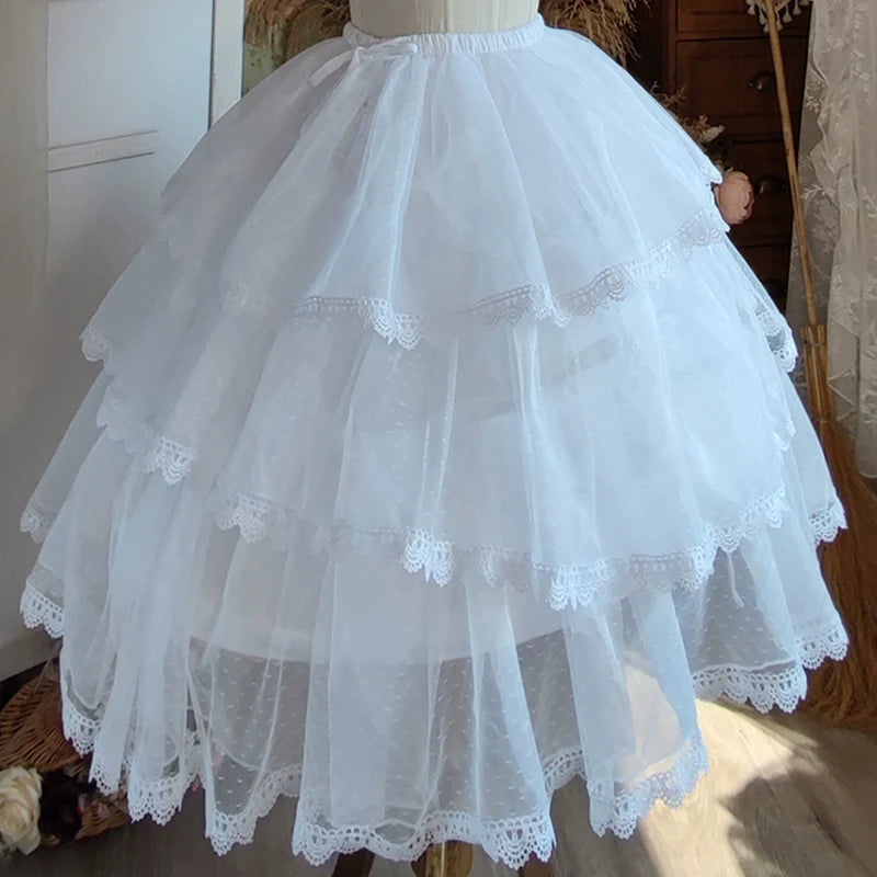 Motadalu - Magic Petticoat - Wedding Lolita Petticoat Violence Fishbone Lolita Petticoat