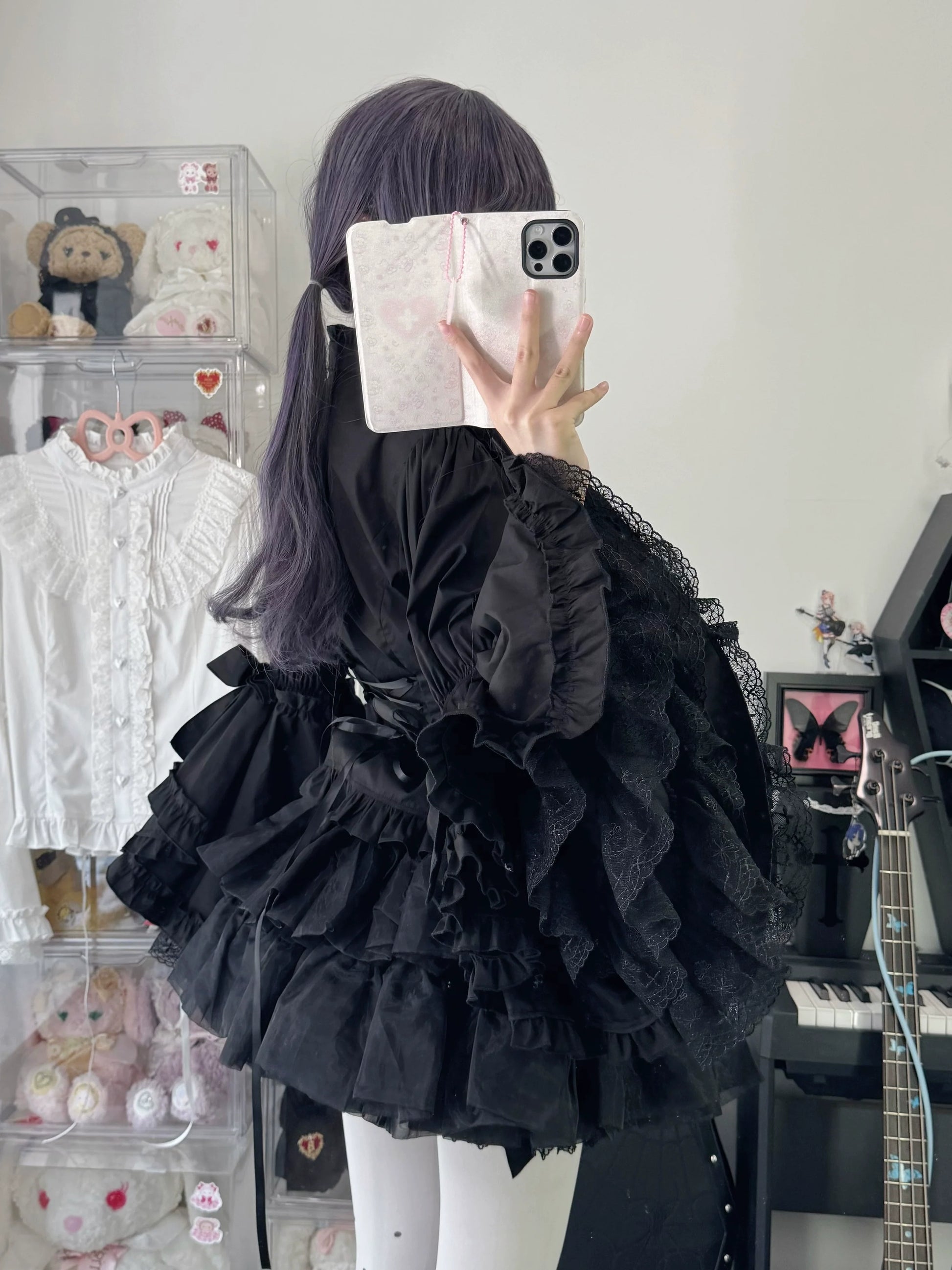 Twilight Zone - Sweet Lolita Blouse Princess Sleeve Shirt Inner Wear