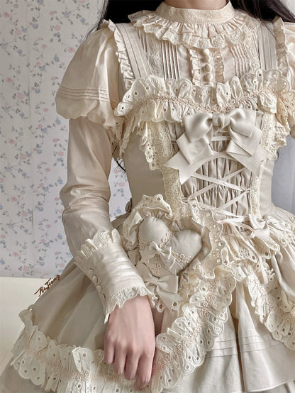 Dark Star Island - Halloween Gothic Lolita JSK Short Lolita Jumper Dress