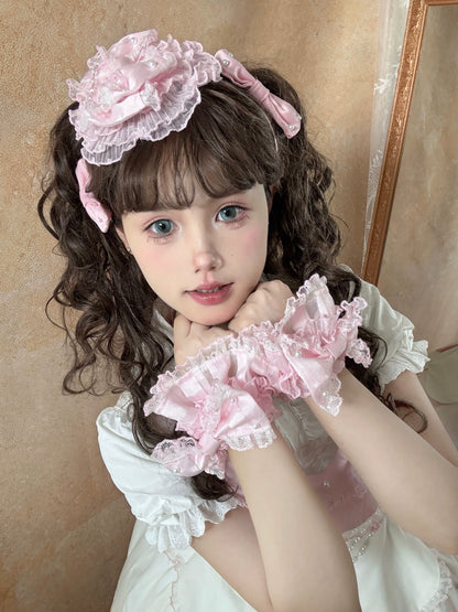 TaTaTa Lolita - Pearl Princess - Old School Lolita Jumper Dress Outfit, Petal Hem