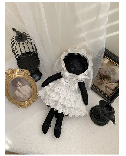 With PUJI - Puppet Box - Kawaii Lolita Bag Lamb Kitten Detachable Bag Dress Hat