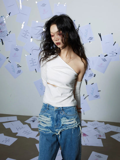 Sexy long sleeve t-shirt【s0000006326】