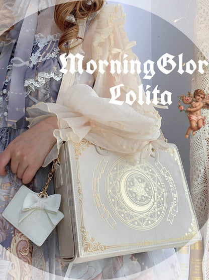 Morning Glory - The Star-Moon Grimoire - Sweet Lolita Crossbody Clamshell bag