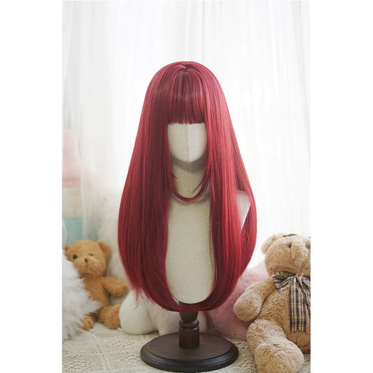 Imperial Tea - Daily Lolita Wig Matte Color Long Wigs