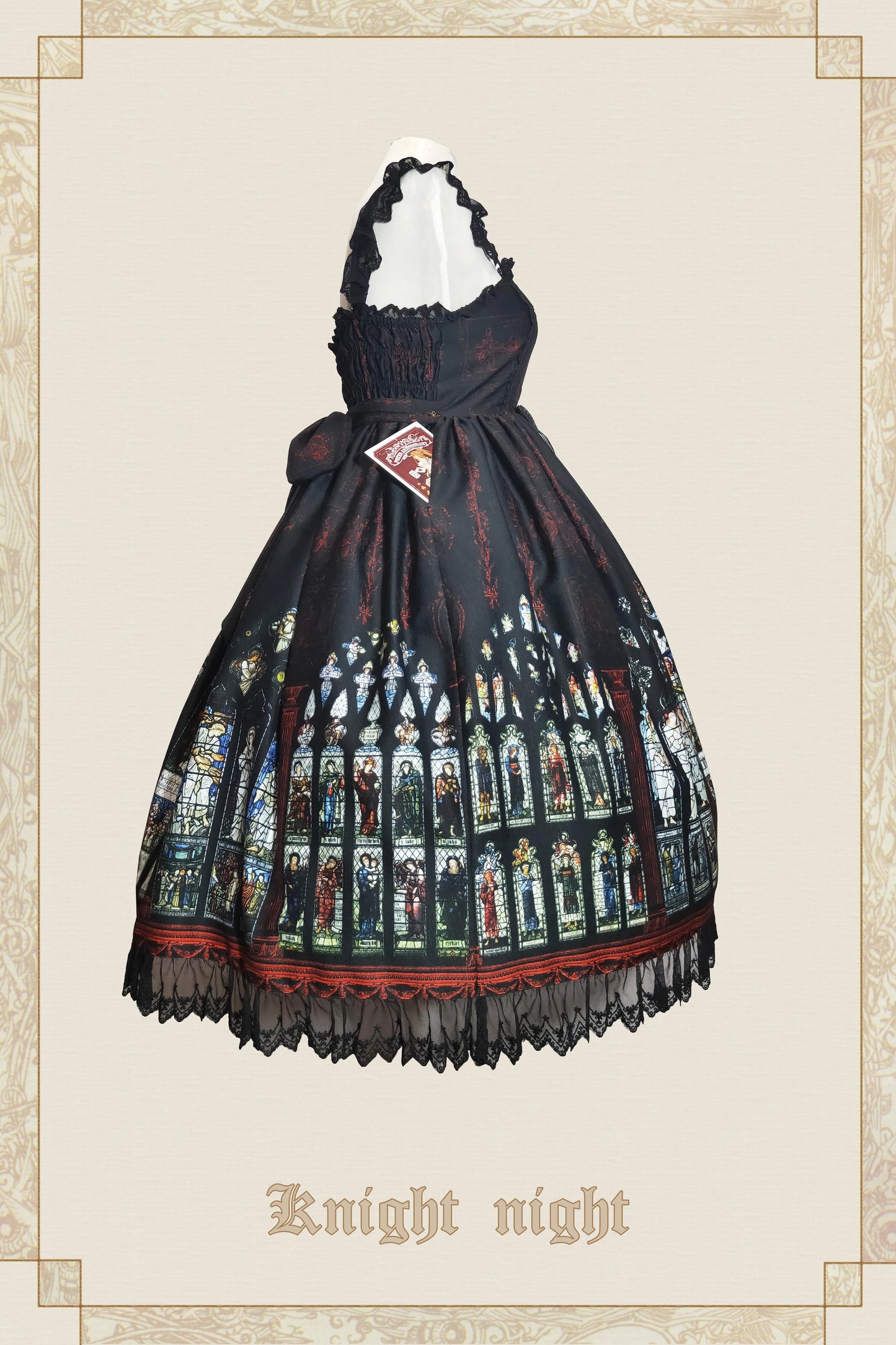 Knight night - The Saint Priest - Stained GlassﾂｷSain Lolita Jumper Dress