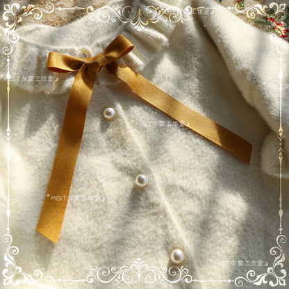 MIST - Small Ointment - Sweet Lolita Thick Sweater Coat Puff Sleeve