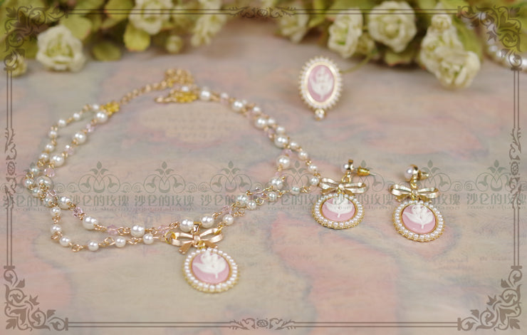 Rose of Sharon - Retro Lolita Necklace 4 Colors