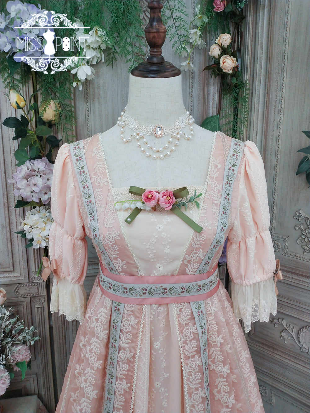 Miss Point - The Sally Gardens - Elegant Lolita Empire-cut OP Dress