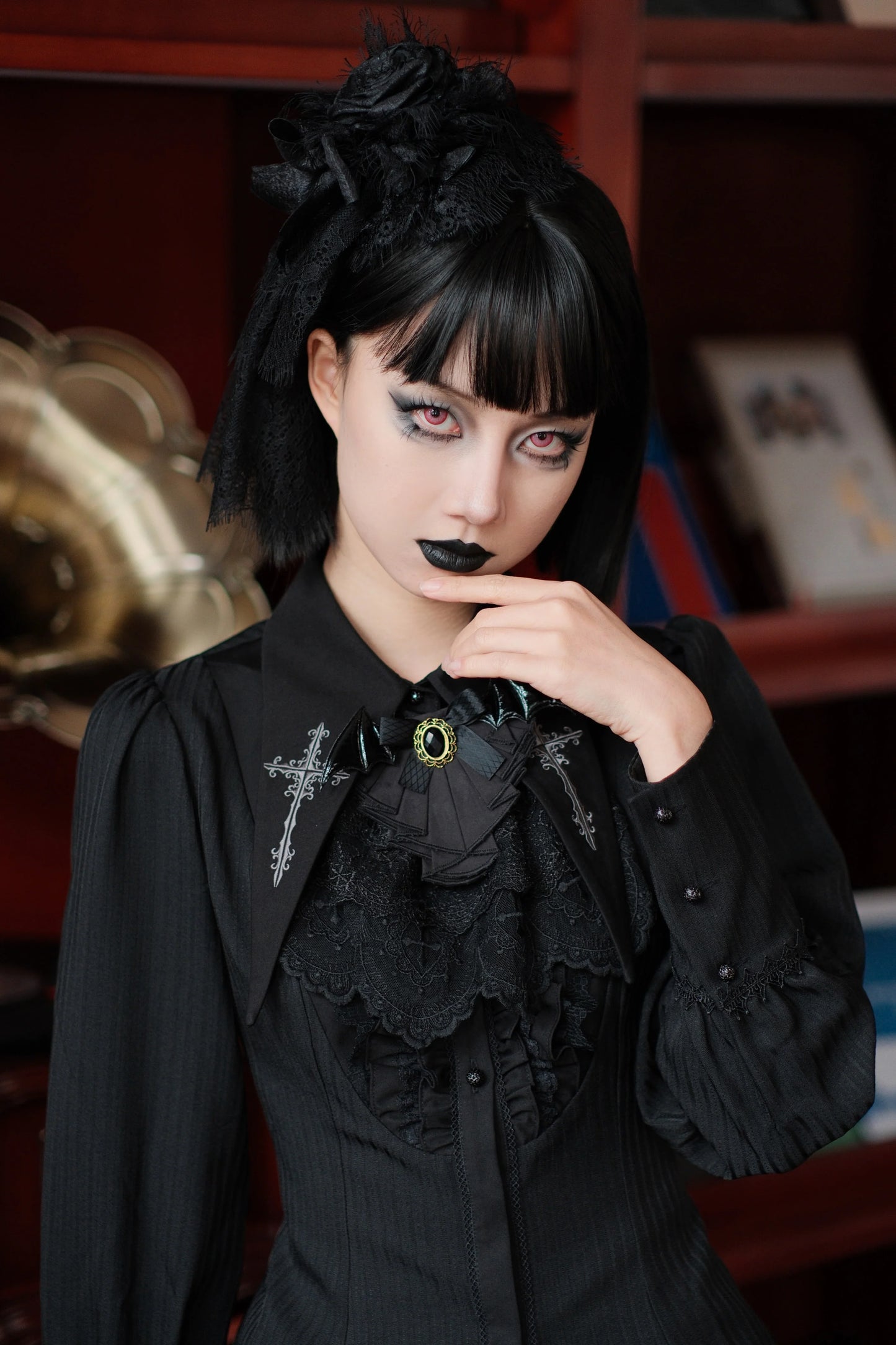 Summer Story - Elegant Lolita Bib Lace Lolita Accessory