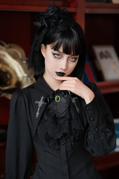 Summer Story - Elegant Lolita Bib Lace Lolita Accessory