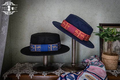 Miss Point - Berry Rose Lolita Accessories Collection KC Beret Necklace