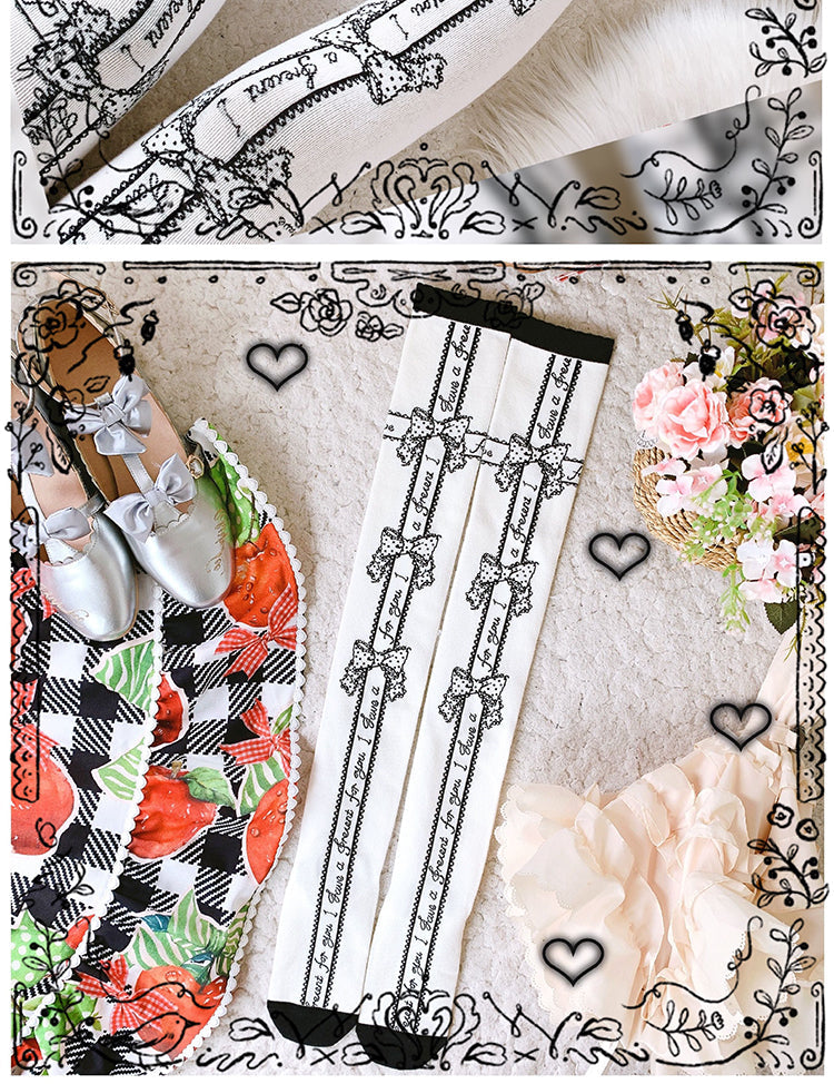 Roji roji - Annie's Gift Cotton Lolita Stockings