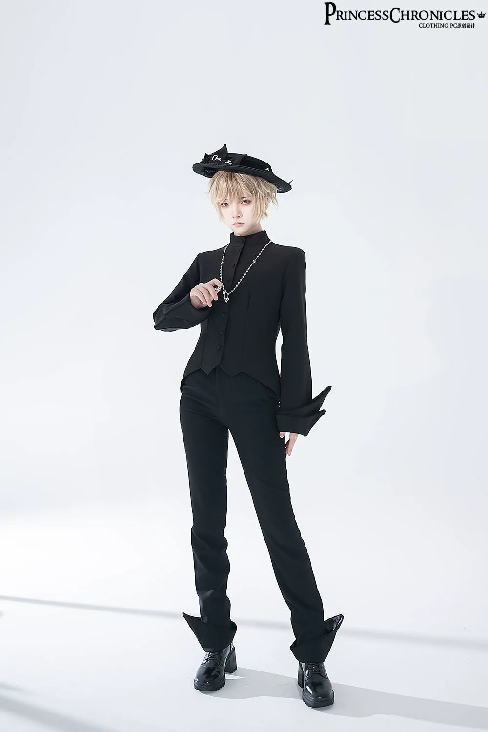 Princess Chronicles - Yan Ye - Ouji Lolita Prince Black Pants