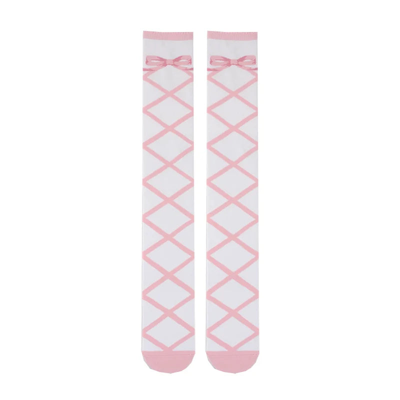 Roji Roji - Sweet Lolita Cotton Mid-Calf Socks