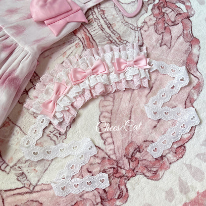 Cheese Cat - Doll Lullaby Tabby Cat Cotton Lolita Headdress