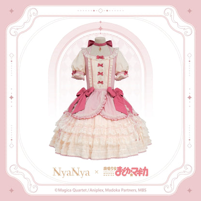 NyaNya - IP Collab Dreamy Memories Themed Lolita OP Dress