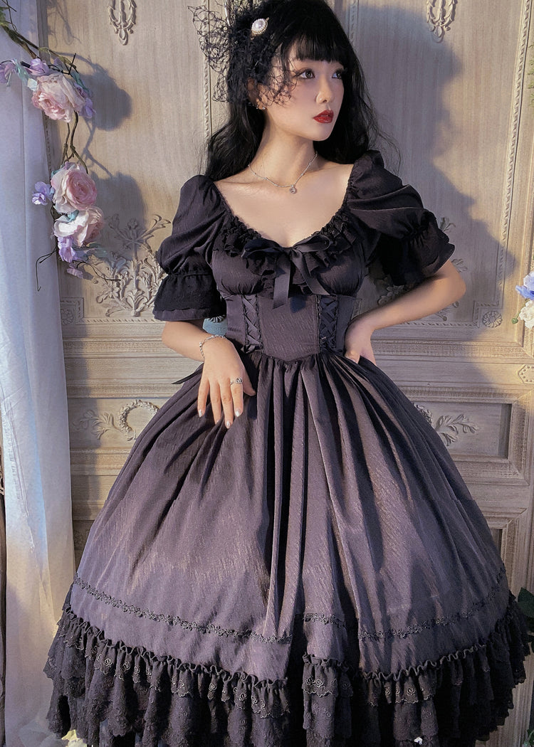 Sweet Wood - CLA Vintage French Lolita OP Dress
