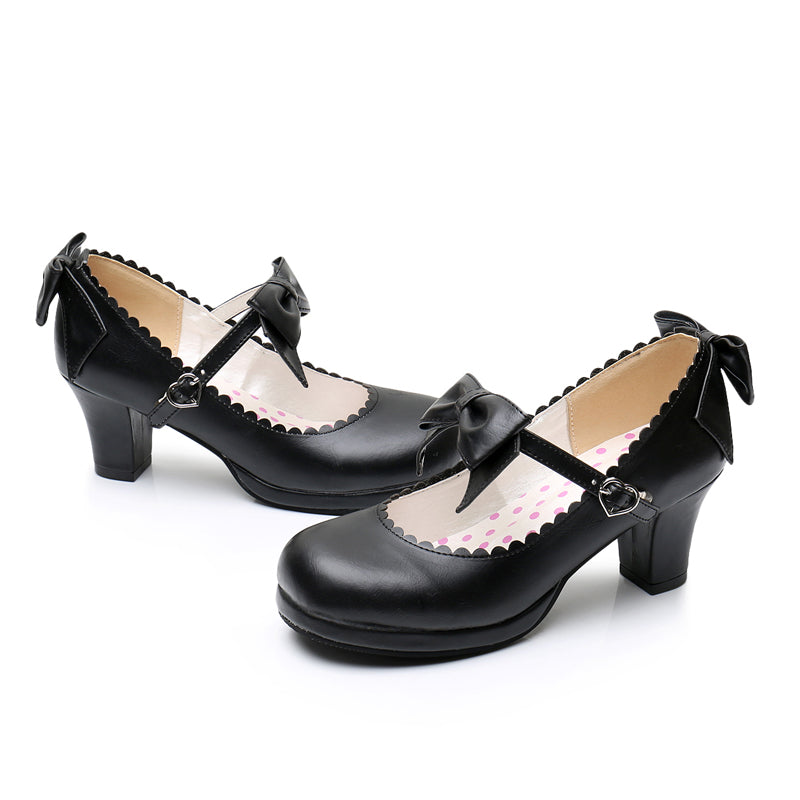 Sosic - Sweet Lolita Tea Party Thick Heels Shoes