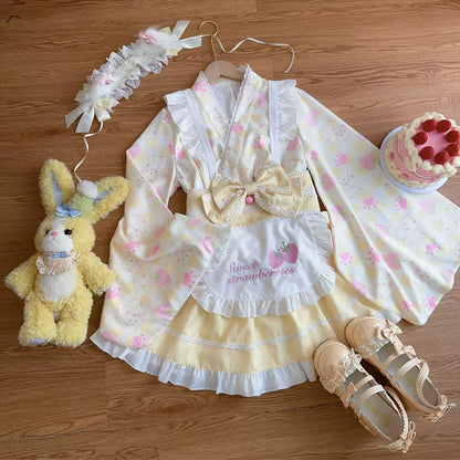Hanguliang - Han Lolita OP Dress Japanese Style Dress for Summer Wear