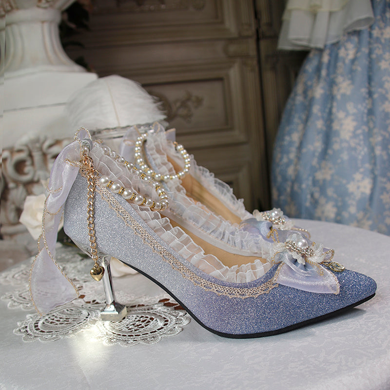 One Night - Wedding Lolita High Heels Shoes