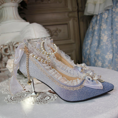 One Night - Wedding Lolita High Heels Shoes