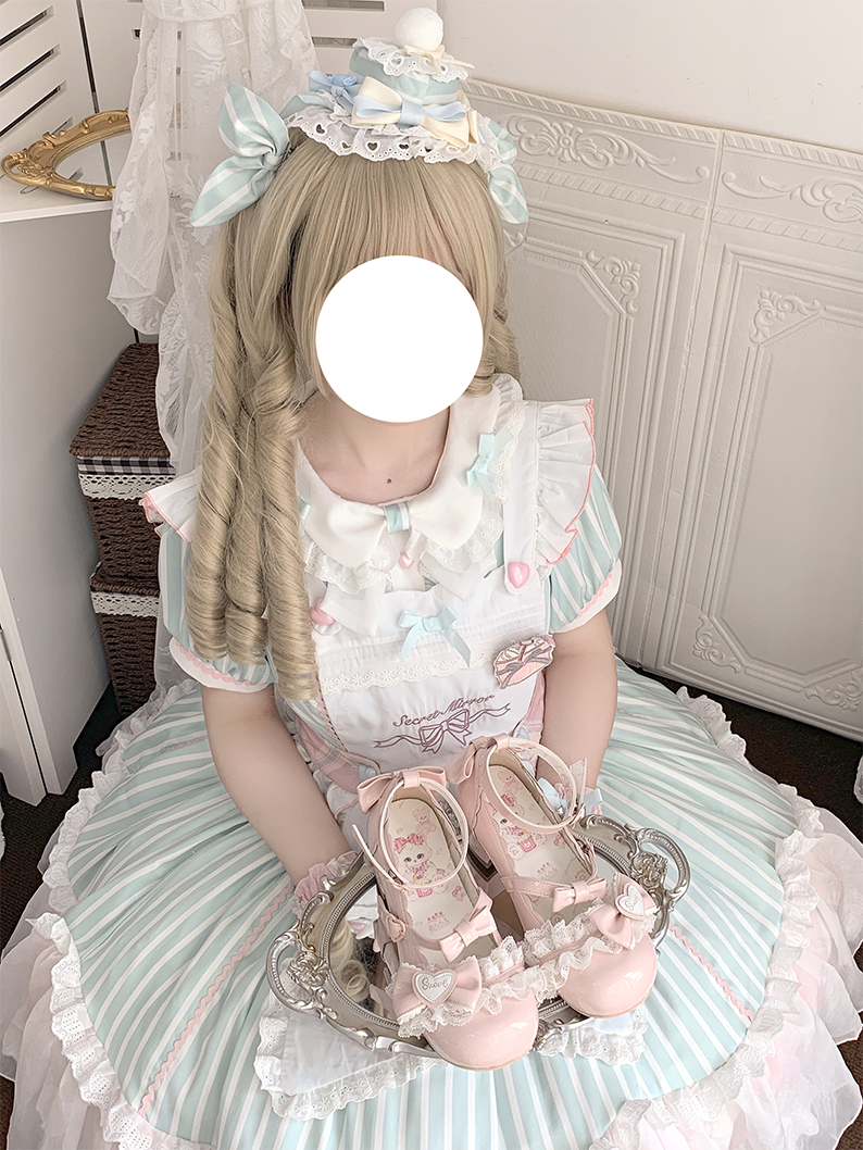 Aimee - Sakura - Sweet Lolita Heels Cute Mid-heel Mary Jane Shoes