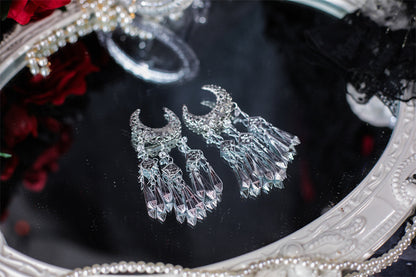 Sky Rabbit - Silver Pendant Shining Shoe Chain