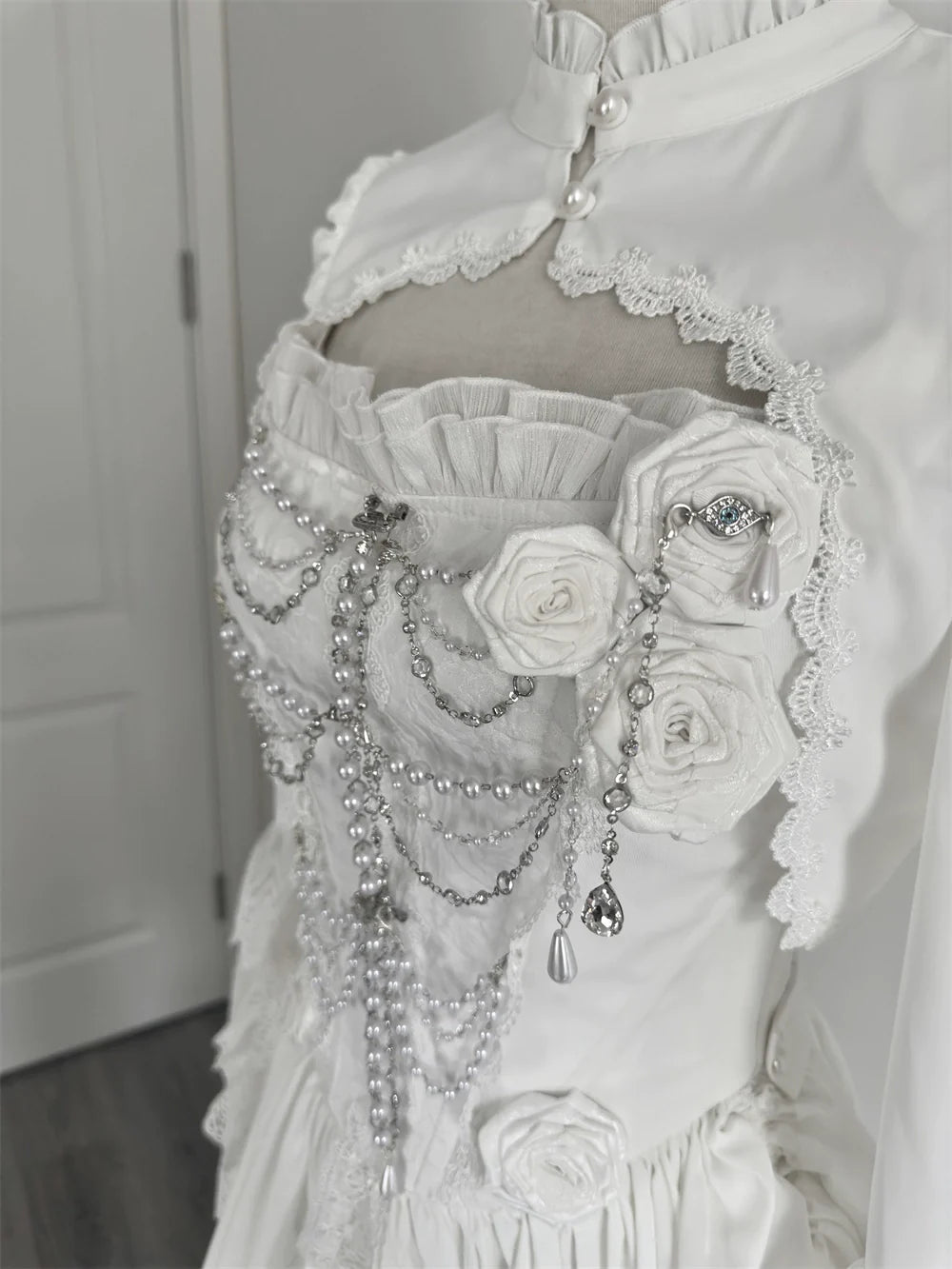 LeMiroir - Saint - Gothic Lolita Bolero Skirt Mermaid Dress Corset