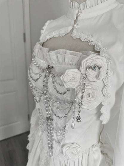 LeMiroir - Saint - Gothic Lolita Bolero Skirt Mermaid Dress Corset