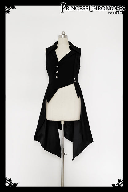 Princess Chronicles - Red Shadow - Irregular Ouji Lolita Prince Vest
