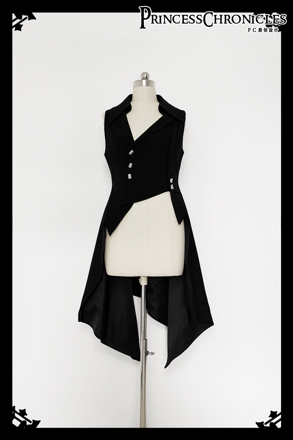 Princess Chronicles - Red Shadow - Irregular Ouji Lolita Prince Vest