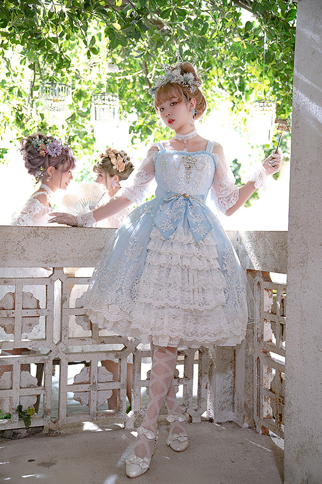Sweet Wood - Secret Garden In Midsummer - Elegant Lolita Bridal JSK
