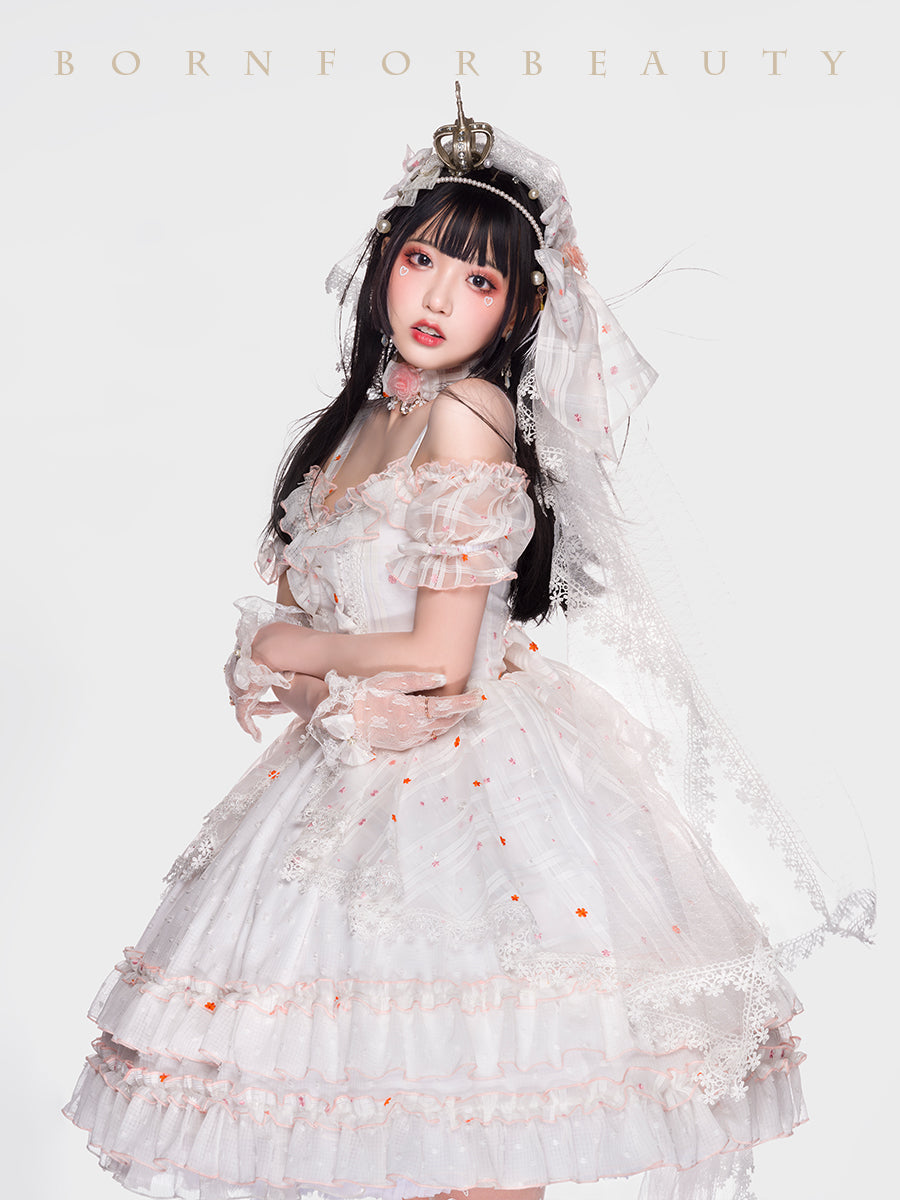 Youpairui - Bucharest - Calssic Lolita Jumper Dress Set