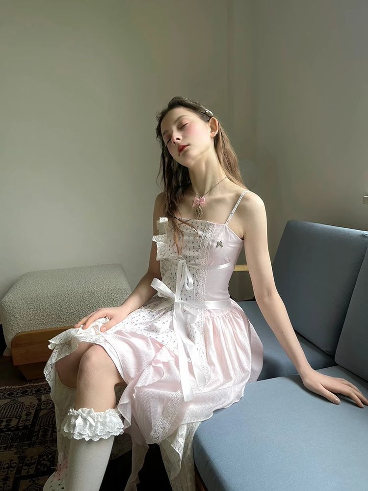 Angel suspender dress【s0000008727】