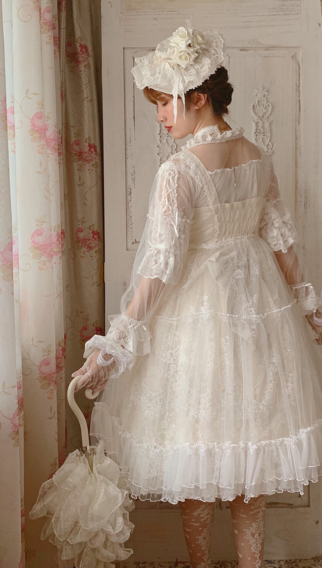 Sweet Wood - Secret Garden In Midsummer - Elegant Lolita Bridal JSK