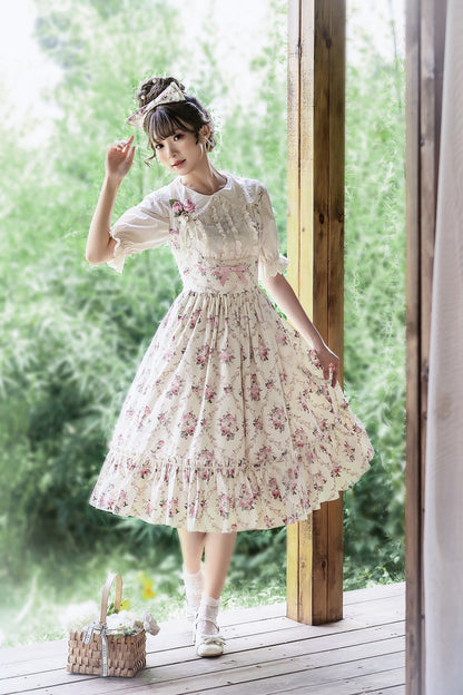 Miss Point - Happy Summer - Elegant Lolita Floral JSK Dress