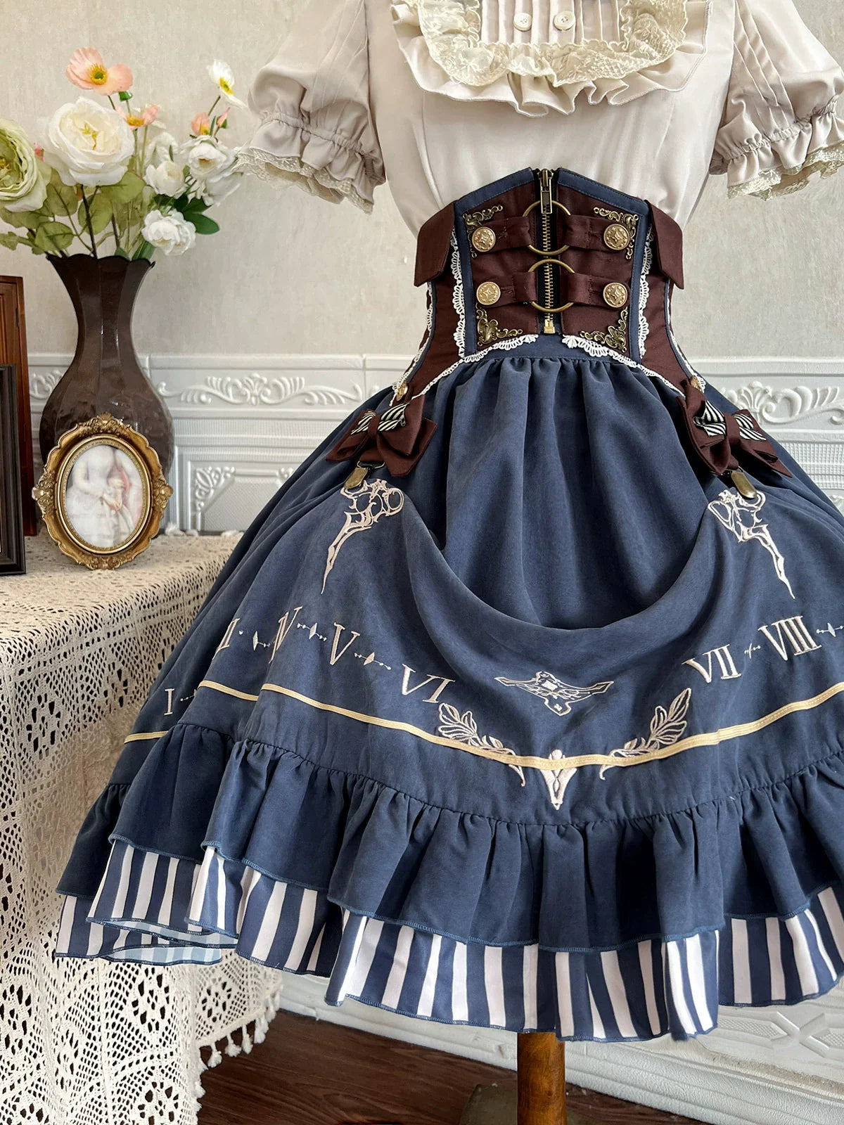 Cornfield Lolita - Gilded Pointer - Elegant Classic Lolita Skirt Suit Punk Lolita Style