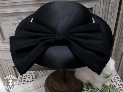 Miss point - Rhine Riverside - Summer Bow Lolita Top Hat