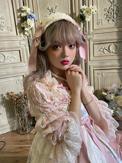 Miss Point - The Sally Gardens - Lotus Root Sleeve Lolita Blouse