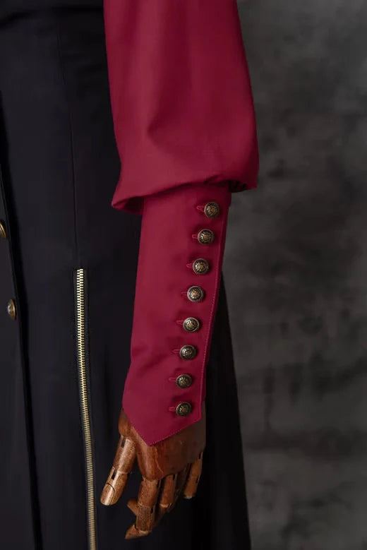 Vancy - Drunken Dreams - Vintage Lolita Dress Mutton Sleeve Shirt