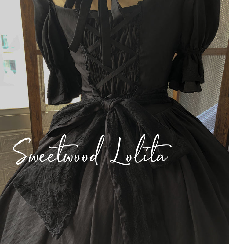 Sweet Wood - CLA Vintage French Lolita OP Dress