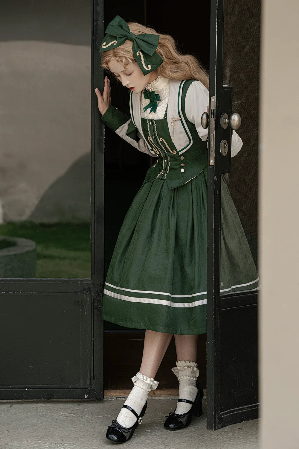 Miss Point - Elegant Lolita Coat - Golden Movement Customized Short Coat